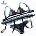 tamil sexy girls images xxx desi xxx images Eyelash Lace Velvet Garter Belt lingerie set